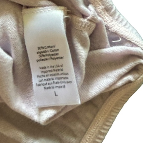 Beyond Yoga Come Together Top in Blush Pink Size Large (L) - Picture 8 of 9